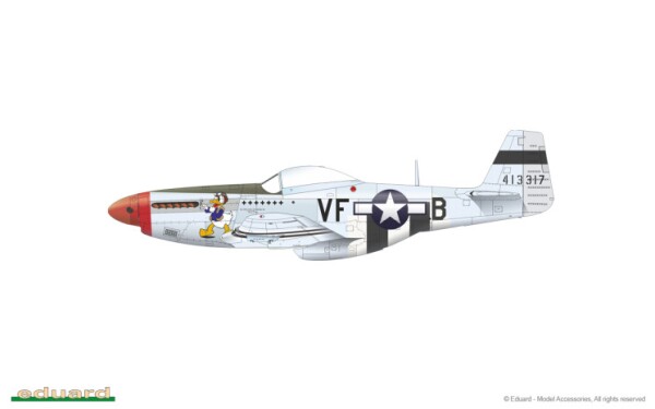 Збірна модель 1/48 Літак P-51D-5 Mustang Weekend Edition Eduard 84172 детальное изображение Самолеты 1/48 Самолеты