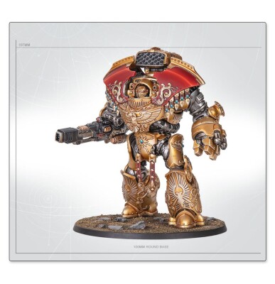 Игровой набор Warhammer 40000 - HORUS HERESY: CUSTODES - TELEMON HEAVY DREADNOUGHT детальное изображение Ересь Хоруса WARHAMMER 40,000