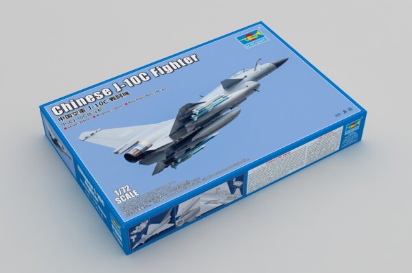 Збірна модель 1/72 Китайський винищувач J-10C Trumpeter 01698 детальное изображение Самолеты 1/72 Самолеты