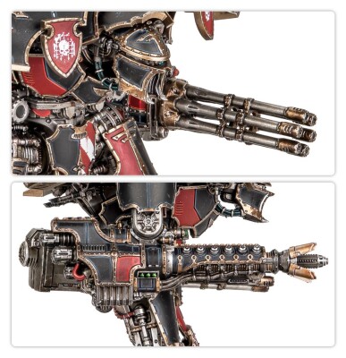 Ігровий набір Warhammer 40000 - HORUS HERESY: LEGIONS IMPERIALIS - MECHANICUM: WARLORD TITAN W/VOLKITE &amp; MACRO GAT детальное изображение Ересь Хоруса WARHAMMER 40,000