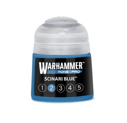 Acrylic paint Warhammer Tone Pro: Scinari Blue 2 детальное изображение Акриловые на водной основе  Краски