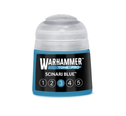 Акриловая краска Warhammer Tone Pro: Scinari Blue 3 детальное изображение Акриловые на водной основе  Краски