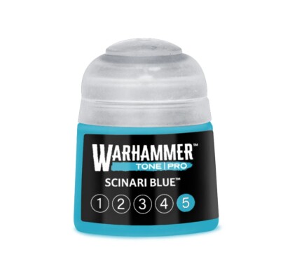 Акрилова фарба Warhammer Tone Pro: Scinari Blue 5 детальное изображение Акриловые на водной основе  Краски