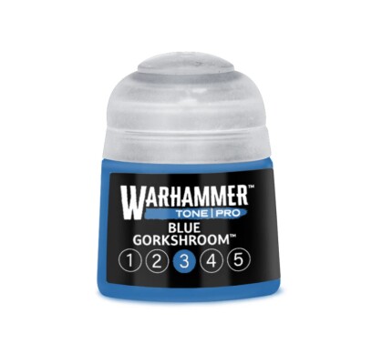 Акрилова фарба Warhammer Tone Pro: Blue Gorkshroom 3 детальное изображение Акриловые на водной основе  Краски