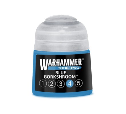 Акрилова фарба Warhammer Tone Pro: Blue Gorkshroom 4 детальное изображение Акриловые на водной основе  Краски