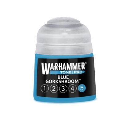 Акрилова фарба Warhammer Tone Pro: Blue Gorkshroom 5 детальное изображение Акриловые на водной основе  Краски