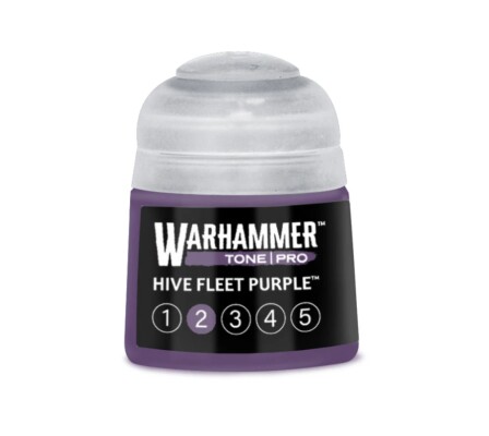 Акрилова фарба Warhammer Tone Pro: Hive Fleet Purple 2 детальное изображение Акриловые на водной основе  Краски