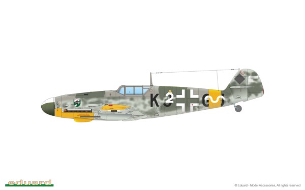 Збірна модель 1/48 Літак Bf 109G-4 Eduard 82117 детальное изображение Самолеты 1/48 Самолеты