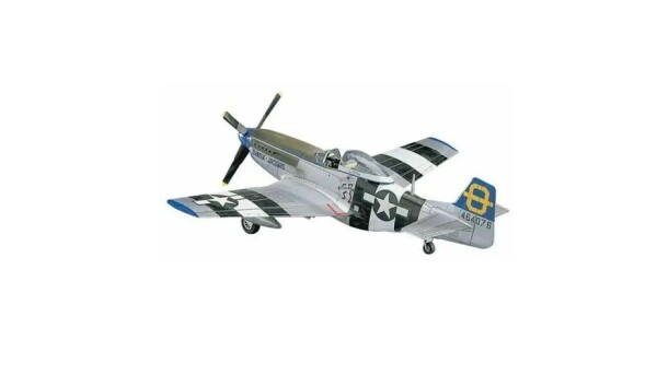 Scale model 1/48 Airplane P-51D Mustang Hasegawa 09130 детальное изображение Самолеты 1/48 Самолеты