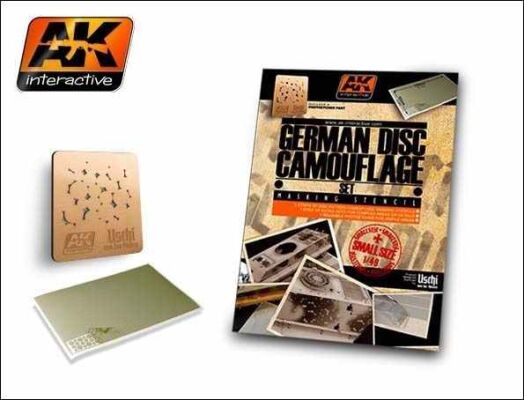 GERMAN CAMO DISC 1/48 детальное изображение Разное Инструменты