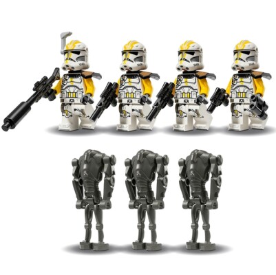 Конструктор LEGO Star Wars Боевой отряд бойцов-клонов 327-го галактического корпуса 75431 детальное изображение Star Wars Lego