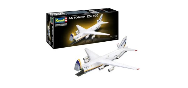 Збірна модель 1/144 літак Антонов АН-124 Руслан Revell 03807 детальное изображение Самолеты 1/144 Самолеты