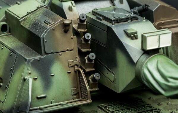 Збірна модель 1/35 Німецька самохідна гаубиця Panzerhaubitze 2000 Meng TS-012 детальное изображение Артиллерия 1/35 Артиллерия