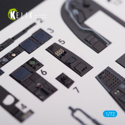 V-22 &quot;Osprey&quot; 3D interior decal for Hasegawa kit 1/72 KELIK K72005 детальное изображение 3D Декали Афтермаркет