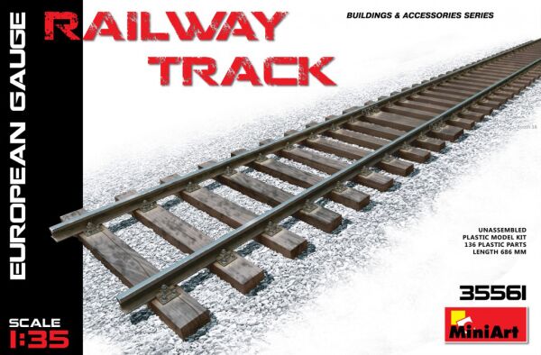 Залізничні рейки, європейська колія детальное изображение Железная дорога 1/35 Железная дорога