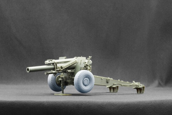 Набір коліс для гаубиці M1/M114 ранній (WW2) (звичайні та деформовані) від Bronco, Italeri ScaleX WW-35018C детальное изображение Колёса Афтермаркет