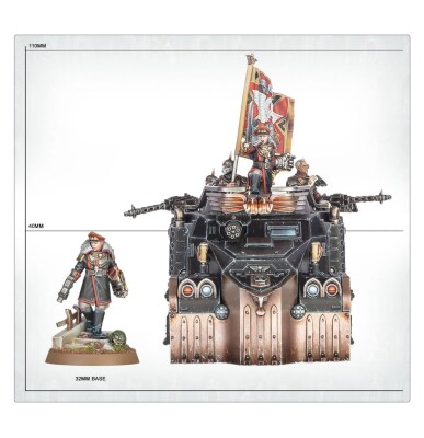 Игровой набор Warhammer 40000 - ASTRA MILITARUM - COMMISSAR GRAVES детальное изображение Имперская Гвардия Армии Империума