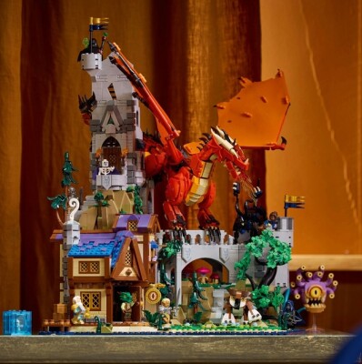 Constructor LEGO Ideas Dungeons &amp; Dragons: Tale of the Red Dragon 21348 детальное изображение Lego 