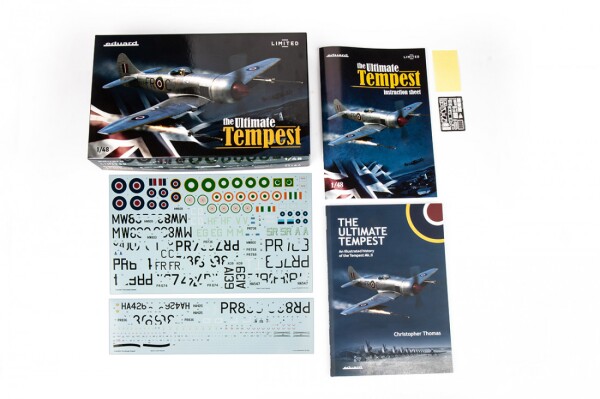 Scale model 1/48 Aircraft Hawker Tempest &quot;The Ultimate Tempest&quot; LIMITED Eduard 11164 детальное изображение Самолеты 1/48 Самолеты