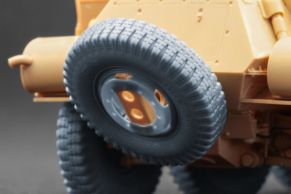 Набір коліс з деформацією для Sd.Kfz. 234 Puma v2 від Dragon, Miniart, RFM, Italeri, AK Interactive ScaleX WW-35011W детальное изображение Колёса Афтермаркет