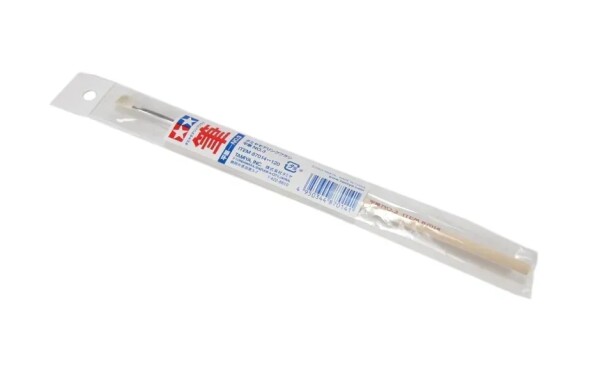 Плоский пензель № 3 (Flat Brush No.3) Tamiya 87014 детальное изображение Кисти Инструменты