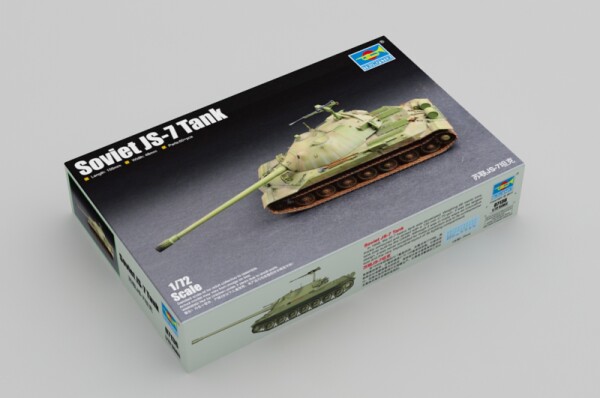 Сборная модель 1/72 Советский танк ИС-7 Трумпетер 07136 детальное изображение Бронетехника 1/72 Бронетехника