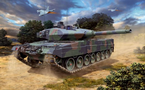 Leopard 2A6/A6M детальное изображение Бронетехника 1/72 Бронетехника