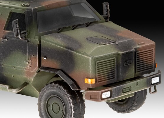 Scale model 1/72 Armored car Dingo 1 Revell 03345 детальное изображение Автомобили 1/72 Автомобили