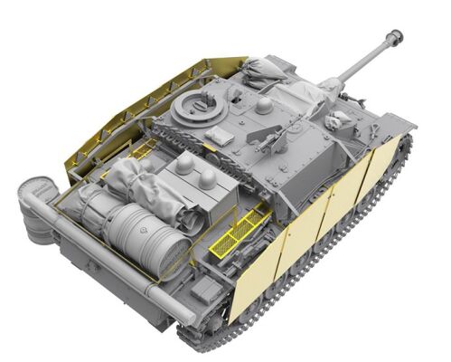 Сборная модель 1/35  Немецкого танка Stug III Border Model BT-020 детальное изображение Бронетехника 1/35 Бронетехника