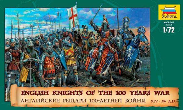 Английские рыцари 100-летней войны&quot; детальное изображение Фигуры 1/72 Фигуры