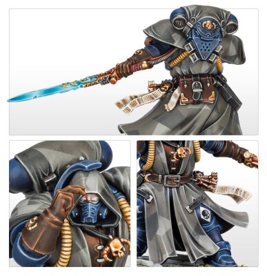 SPACE MARINES: PRIMARIS LIBRARIAN IN PHOBOS ARMOUR детальное изображение Ультрамарины Космические Десантники