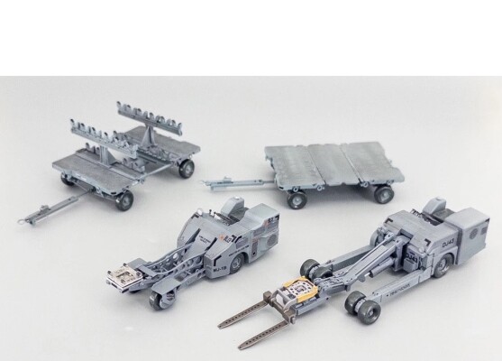 Збірна модель 1/48 Візок для завантаження зброї США Zimi Model ZM80160 детальное изображение Автомобили 1/48 Автомобили