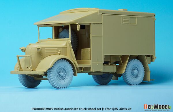 WW2 British Austin K2 Truck - Dunlop детальное изображение Смоляные колёса Афтермаркет