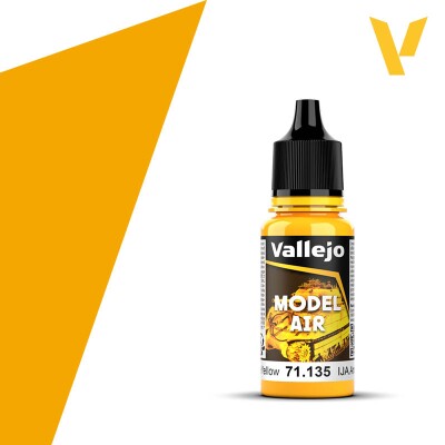 Акрилова фарба Жовтий хром IJA (IJA Chrome Yellow) Vallejo Model Air 71135 детальное изображение Model Air Vallejo