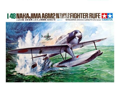 Збірна модель 1 /48 Японський винищувач Nakajima A6M2-N Tamiya 61017 детальное изображение Самолеты 1/48 Самолеты