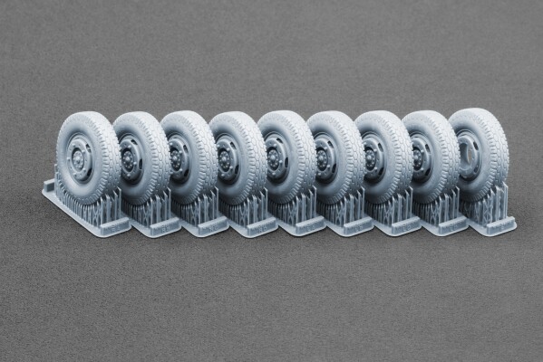 Набор колес (с деформацией) для Sd.Kfz. 234 Puma v1 от Dragon, Miniart, RFM, Italeri, AK Interactive детальное изображение Колёса Афтермаркет