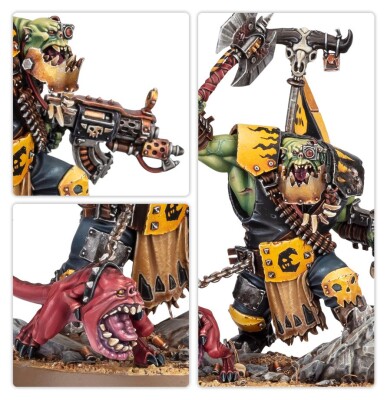 Игровой набор Warhammer 40000 - ORKS: WARBOSS детальное изображение Орки Армии Ксеносов
