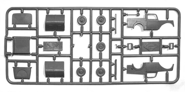 Scale model 1/72 British light off-road vehicle 10 hp (Tilly) ACE 72500 детальное изображение Автомобили 1/72 Автомобили