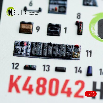 Harrier GR1/GR3 3D декаль інтер'єр для комплекту Kinetic 1/48 KELIK K48042 детальное изображение 3D Декали Афтермаркет