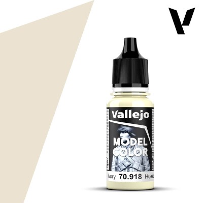 Acrylic paint Ivory Vallejo Model Color VAL 70918 детальное изображение Model Color Vallejo