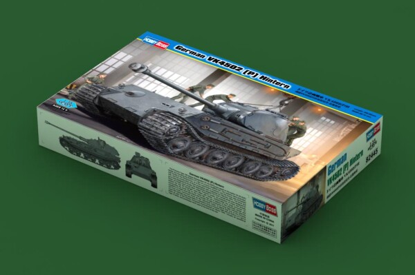 Збірна модель 1/35 Німецький танк VK 4502 (P) Hintern HobbyBoss 82445 детальное изображение Бронетехника 1/35 Бронетехника