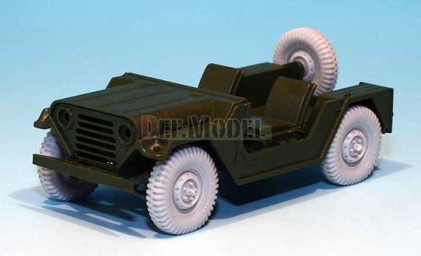 U.S M151 Jeep sagged wheel set  детальное изображение Смоляные колёса Афтермаркет