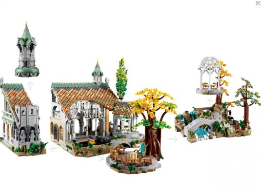 Constructor LEGO Icons The Lord of the Rings: Rivendell 10316 детальное изображение Icons Lego