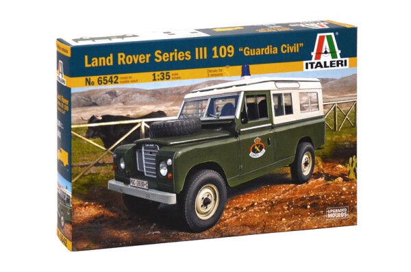 Збірна модель 1/35 Автомобіль Land Rover 109 &quot;Громадська гвардія&quot; Series III Italeri 6542 детальное изображение Автомобили 1/35 Автомобили