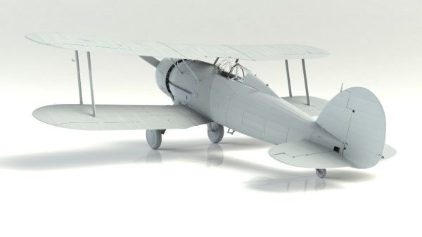 Британский истребитель Gloster Gladiator Mk.I детальное изображение Самолеты 1/32 Самолеты