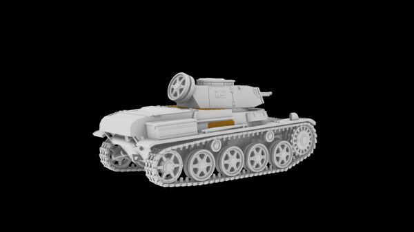 Збірна модель шведського легкого танка Stridsvagn m/39 детальное изображение Бронетехника 1/72 Бронетехника
