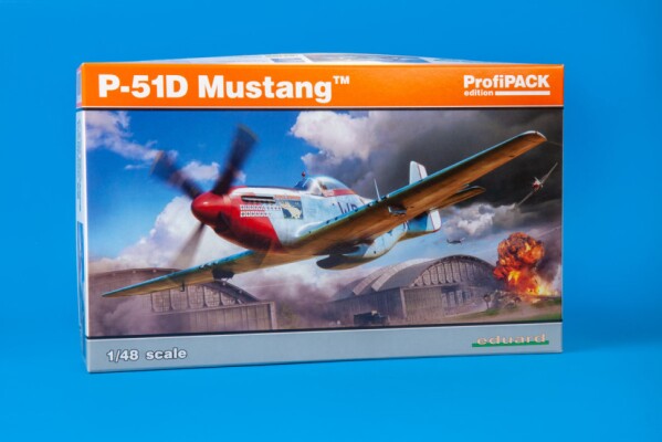 Сборная модель 1/48 Самолет P-51D Mustang Эдуард 82102 детальное изображение Самолеты 1/48 Самолеты