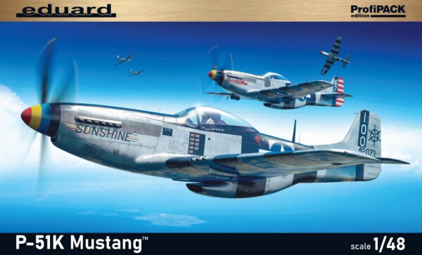 Scale model 1/48 Airplane P-51K Mustang Eduard 82105 детальное изображение Самолеты 1/48 Самолеты