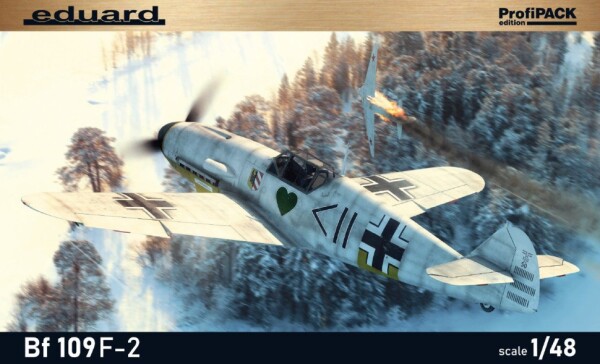 Збірна модель 1/48 Літак Bf 109F-2 Eduard 82115 детальное изображение Самолеты 1/48 Самолеты