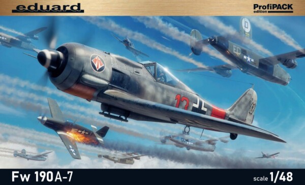 Збірна модель 1/48 Літак Fw 190A-7 Eduard 82138 детальное изображение Самолеты 1/48 Самолеты